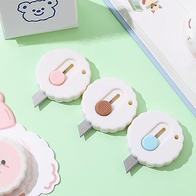 3pcs Cute Cloud-shaped Mini Box Cutter, Portable Express Box Cutter,  Envelope Opener Office Cutter