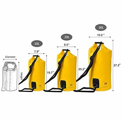 KastKing Dry Bags,100% Waterproof Storage Bags,Military Grade Construction  for Swimming,Kayaking,Boating,Hiking,Camping,Fishing, Biking,Skiing,Yellow,30L  - Yahoo Shopping