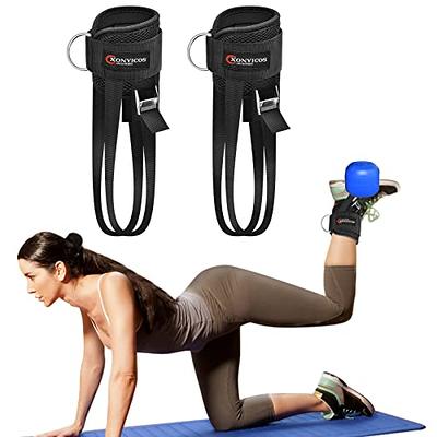 Body Reapers Gym Ankle Strap for Cable Machine, Adjustable Ankle