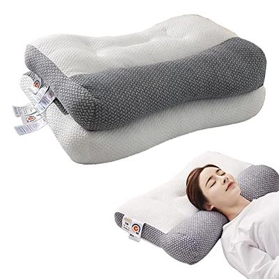 Ergonomic Pillow Ergonomic Neck Pillows Protect Spine Orthopedic for All  Sleeping Positions Cervical Contour Pillow Slow Rebound