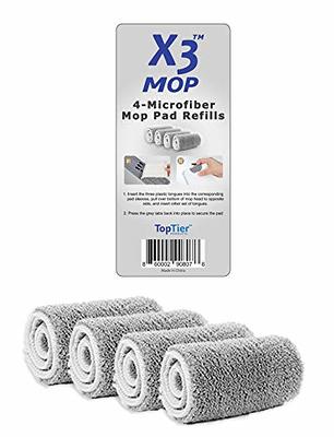 3M 59026 18 Red Wet Mop Pad for Easy Scrub Express - 10/Pack