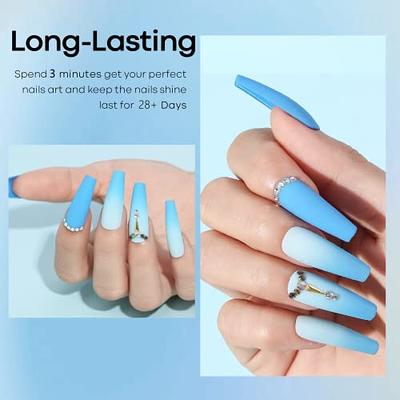50+ Cute Light Blue Nails Ideas for 2024 - Nerd About Town
