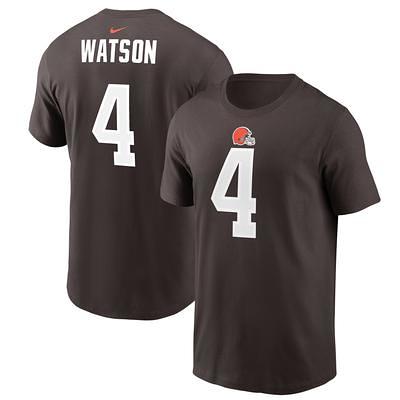 Jim Brown Cleveland Browns Mitchell & Ness Retired Player Name & Number  Long Sleeve Top - Brown