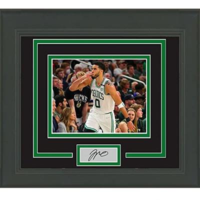 Jayson Tatum Autographed and Framed Boston Celtics Jersey