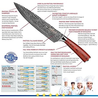 KEEMAKE Chef Knife 8 Inch High Carbon Stainless Steel Japanese