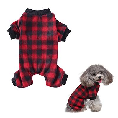 Girl Dog Clothes Dog Pajamas for Small Dog Girl Boy - Puppy Pjs Jammies 4  Leg Dog Clothes for Chihuahua Yorkie - Summer Onesies Jumpsuit Clothing for