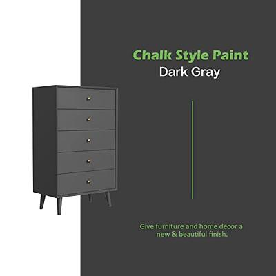 NADAMOO Chalked Paint for Furniture Crafts, Semi-Gloss Cabinet Paint Water-based  Acrylic Wood Furniture Paint Countertop Painting, 35 OZ with tools, Dark  Gray - Yahoo Shopping