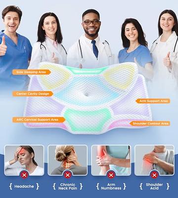 Osteo Cervical Pillow for Neck Pain Relief, Hollow Design Odorless