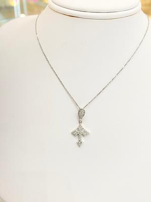 Daily Cross Diamonds Necklace