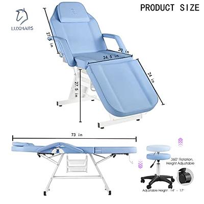 Bestmassage 73 inch Massage Bed Multipurpose Massage Table Spa Salon Facial Bed Adjustable Folding Massage Table Tattoo Chairs Salon Massage