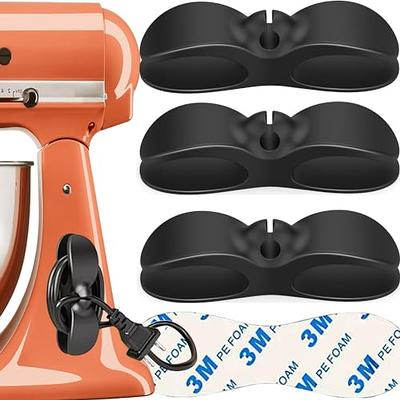 Cord Organizer for Kitchen Appliances - 3 PCS Stick On Cable Wrapper Holder  Winder Keeper, Power Wire Management Wrap Hooks Clips for Kitchenaid