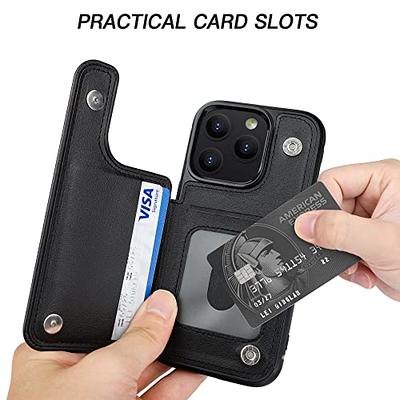 Bocasal iPhone 11 Wallet Case with Card Holder PU Leather Magnetic  Detachable Kickstand Shockproof Wrist Strap Removable Flip Cover for iPhone  11 6.1