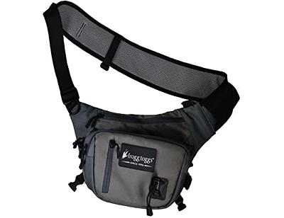 FROGG TOGGS Hightide Fishing Chest Pack, Easy Hands-Free Tackle Storage Bag  with Built-in Rod Support, Solid Elements - Yahoo Shopping