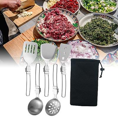 6Pcs Kitchenware Cooking Utensils Set 304 Stainless Steel Nonstick