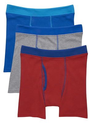 Hanes Boys Underwear, 10 Pack Tagless ComfortFlex Waistband Boxer Brief  Sizes S-XL