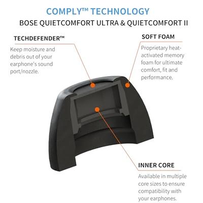 Comply™ Foam Ear Tips For Bose QuietComfort Ultra & QuietComfort II –  Comply Foam