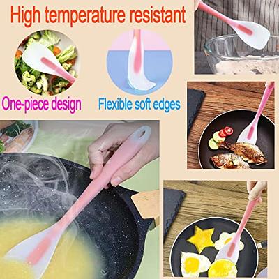 Silicone Spatulas Spoon Set,Kitchen Utensils for Baking, Cooking