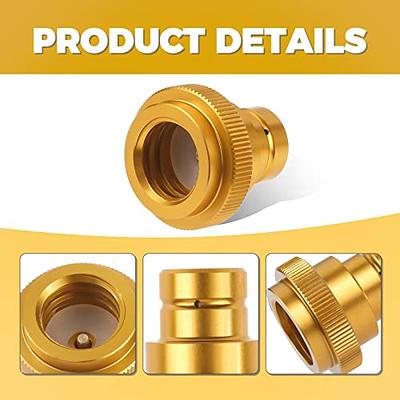 Quick Connect Female Brass Adapter – 3/8” Quick Connect x 3/8” Female  Threaded Compression. Converts 3/8 COMP Fittings to a Quick Connect.  Perfect