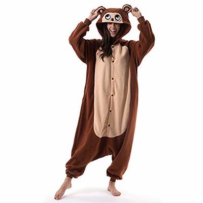  Fisyme Halloween Sloth Panda Adult Onesie Pajamas for