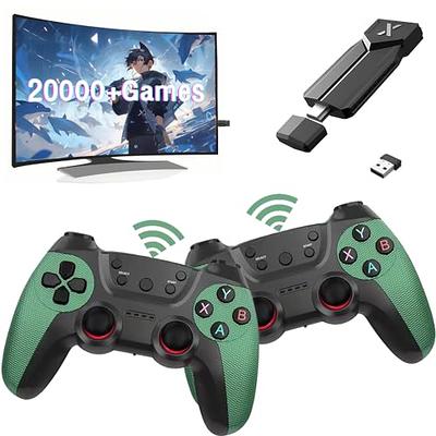 H DMI 8K TV Game Stick Console Built in 64GB 10000+Retro Games+2Wireless  Gamepad