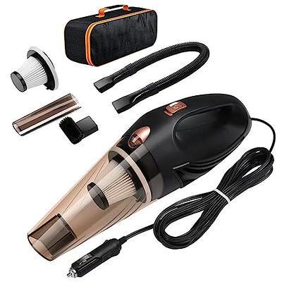 Car Vacuum, Corded Car Vacuum Cleaner High Power for Quick Car