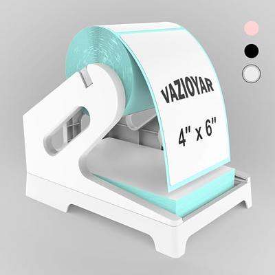 Vazioyar Thermal Label Holder for Rolls and Fan-Fold Labels, Sticker Roll  Holder Work with Desktop Label Printer, Label Stand Shipping Supplies for  Home Office(White) - Yahoo Shopping