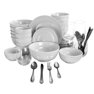 20pc Ashby Flatware Set Silver - Threshold™ : Target