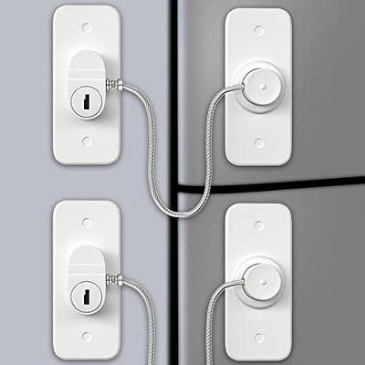 AOSITE Mini Fridge Locks for Kids No Drill Refrigerator Locks for Adults Cupboard  Lock Child Safety Locks for Cabinets Drawer Locks Freezer Lock Baby  Proofing - Yahoo Shopping