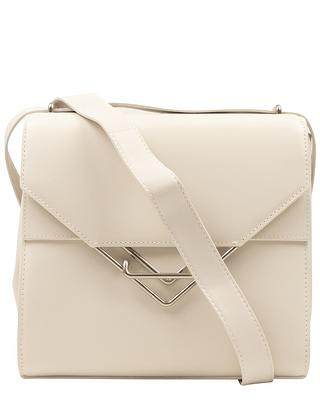 Bottega Veneta Crossbody Bag Leather Chalk in White