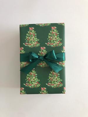 Wrapping Paper Oh Christmas Tree Hunter {Gift Wrap, Birthday