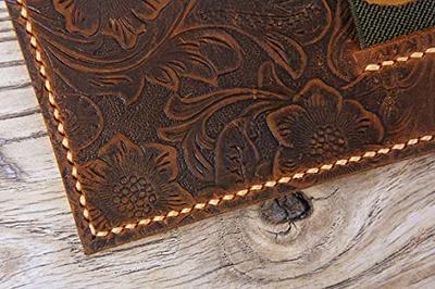 Tooled leather remarkable 2 tablet case – DMleather