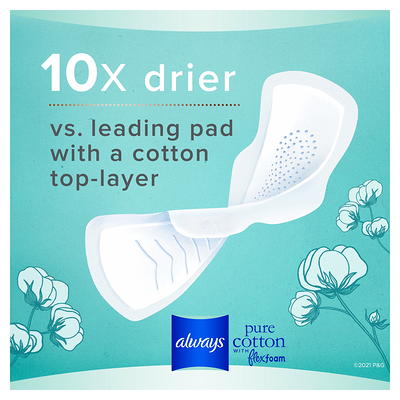 Always Ultra Thin Overnight Pads with Wings, Size 5, Extra Heavy Overnight  Absorbency, 34 Count