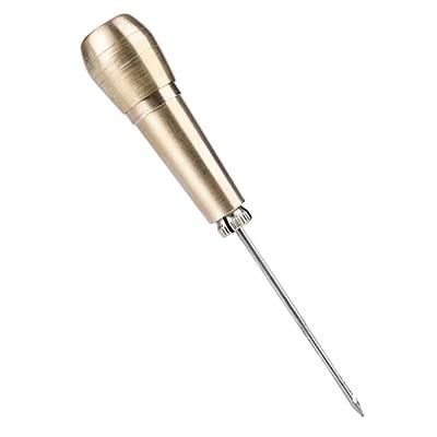 Leather Sewing Awl DIY Sewing Steel Stitching Awl with Nonslip Handle  Portable Hand Stitcher for DIY Crafts Awl Tool Sewing