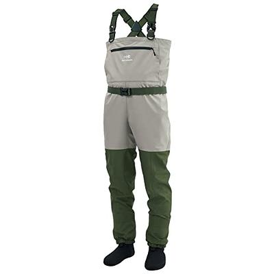 Dark Lightning Breathable Insulated Chest Waders, Perfect for 4