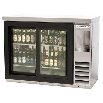 Beverage-Air UCF24AHC-25 24 Glass Door Undercounter Freezer