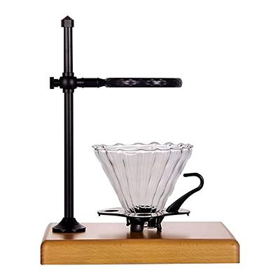 Adjustable Height Pour Over Coffee Dripper Stand Compatible With