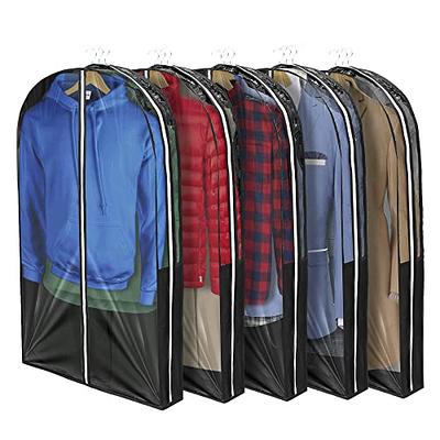 20 Pack Garment Bags for Hanging Clothes Plastic Garment Bags Clear Clothes  Covers Dry Cleaner Bags Hanging Dust-proof Garment Bags for Dry Cleaner,  Home Storage, Travel (60x90cm) - Yahoo Shopping