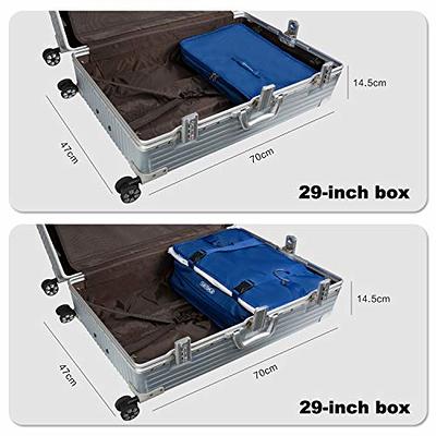 TABITORA Portable Hanging Travel Shelves Bag Packing Cube Organizer  Suitcase Storage Large Capacity