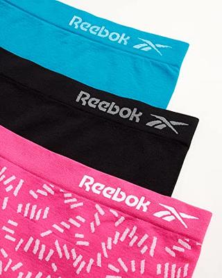 Reebok Girls' Underwear - Seamless Boyshort Panties (3 Pack)