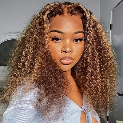 Human Hair Wigs - HD Lace Front Wigs Human Hair Pre Plucked with Baby Hair  180％ Density 4x4 HD Human Hair Lace Front Wigs for Black Women Natural  Color 26 inch 