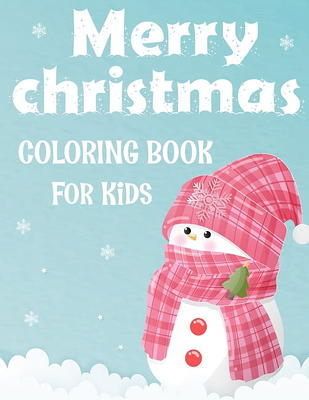 Pasimy 4 Pcs 45x32 Inch Christmas Giant Coloring Poster for Kids with 24  Color Crayon Winter