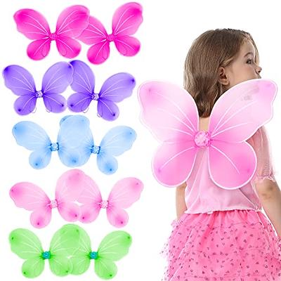 Electric Light Up Butterfly Wings Moving with Music - Girl Toys Princess  Toys,3 4 5 6 7 8 Year Old Girl Gifts,Toys for Girls 4-6 5-7 for Christmas