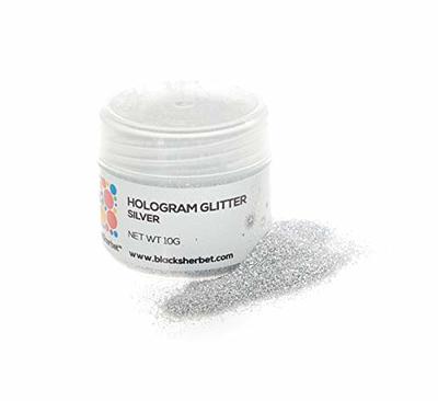 BAKELL Silver Edible Glitter, 25 Grams