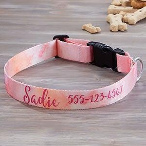 Modern Arrow Personalized Dog Collar - Large-X-Large