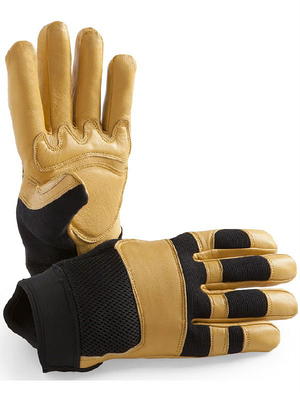 Fingerless Work Gloves for Men Utility Padded Half Finger Driving Working  Gloves