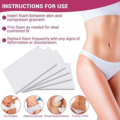 Ms.Medic [5 Pack] Lipo Foam Ab Board for all types of Compression Garments  to help Post Surgery Liposuction, Tummy Tucks, Arm &Thigh Lipo, & BBL -  Yahoo Shopping