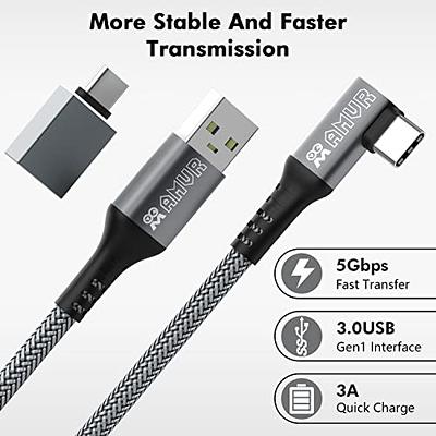 Link Cable 20FT,Cable for Oculus VR Link Headset Cable for Oculus Quest 2 /  Quest 1, USB 3.0 Type C to C High Speed Data Transfer Charging Cord for