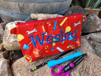 Kids Pencil Pouch Ready To Ship, Girls Case, Zipper Pouch, Art Supply Bag,  Toiletry Waterproof Lining, Back To School - Yahoo Shopping