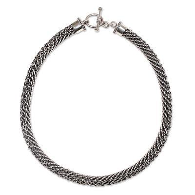 Tiara Sterling Silver 16 Round Snake Chain Necklace : Target