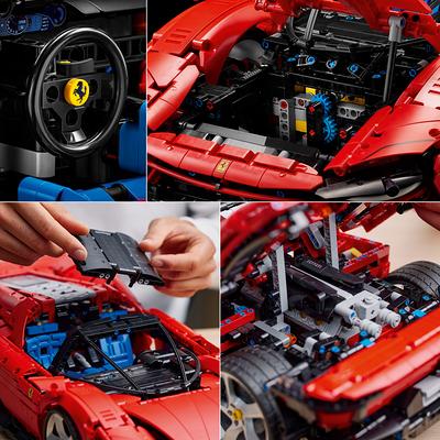 LEGO Technic: Ferrari Daytona SP3 Model Race Car Set (42143) Toys